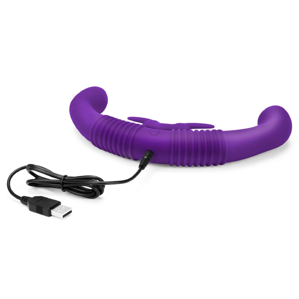 Together double-ended vibrator with remote control