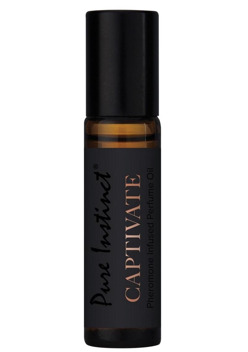 Pure Instinct Men's Collection Pheromone Perfume Oil - Captivate