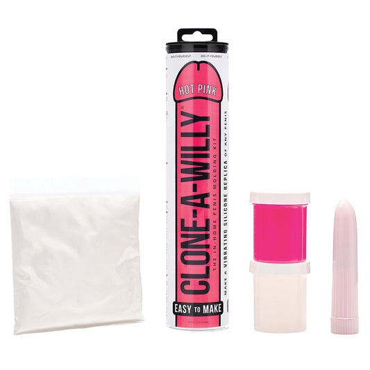 Clone-A-Willy Silicone Dildo Molding Kit with Vibrator