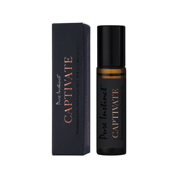 Pure Instinct Men's Collection Pheromone Perfume Oil - Captivate