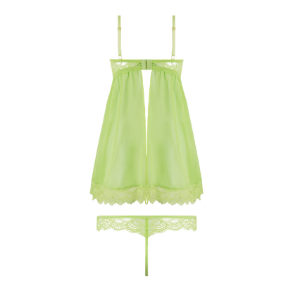 Shavon Lace & Chiffon Babydoll