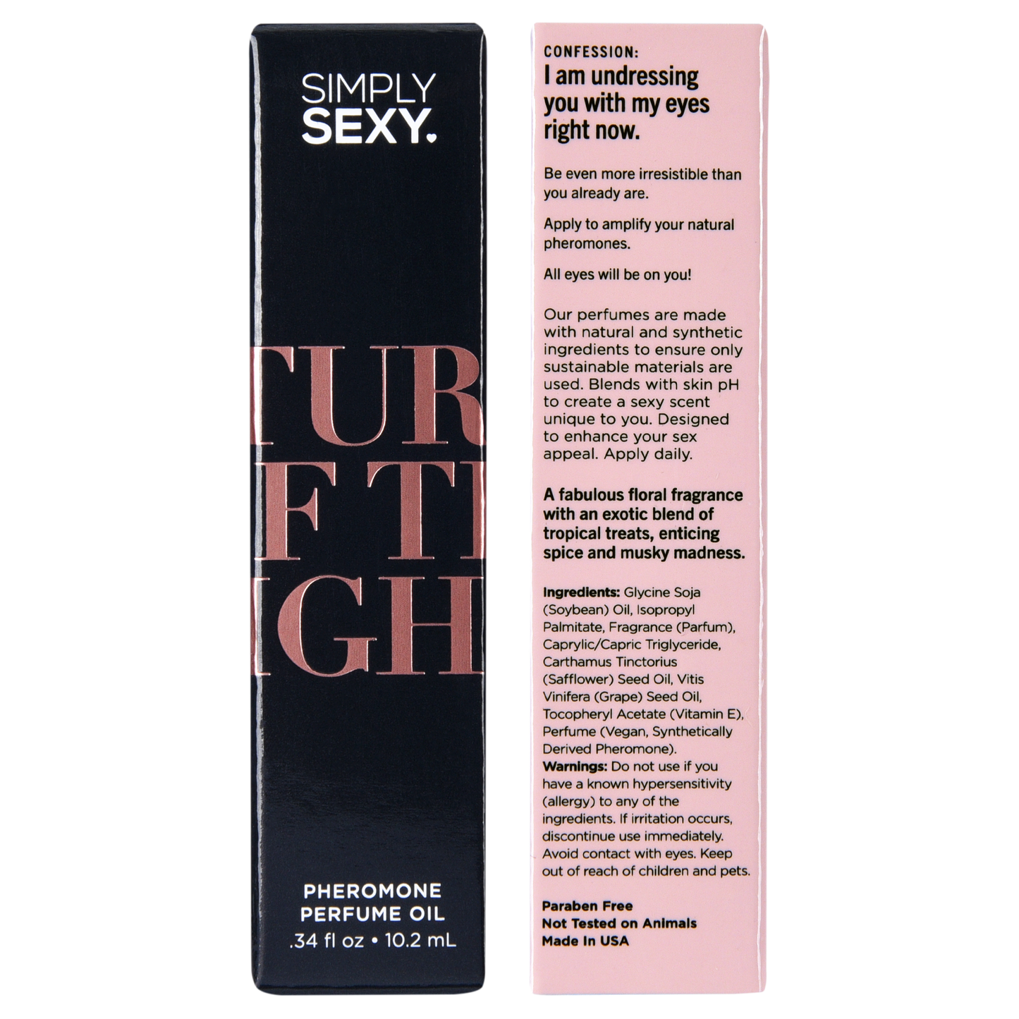 Turn Off The Lights Pheromone Perfume Oil Roll On