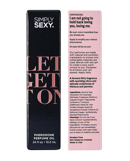 Let's Get It On Pheromone Perfume Oil Roll On