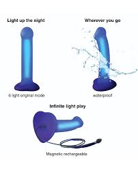 Glow LED Dildo By Strap On Me