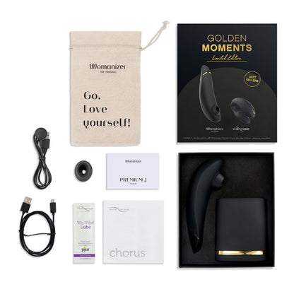 We-Vibe Chorus / Womanizer Premium 2 Golden Moments Collection