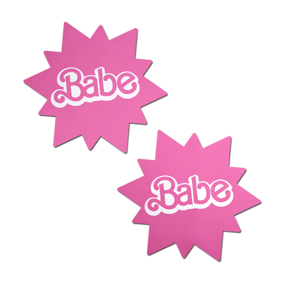 'Babe' Doll Pink Sunburst Pasties by Pastease